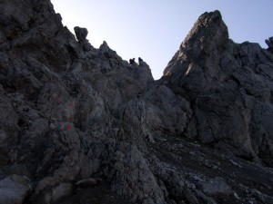 Seescharte von Zams zur Memminger Hütte